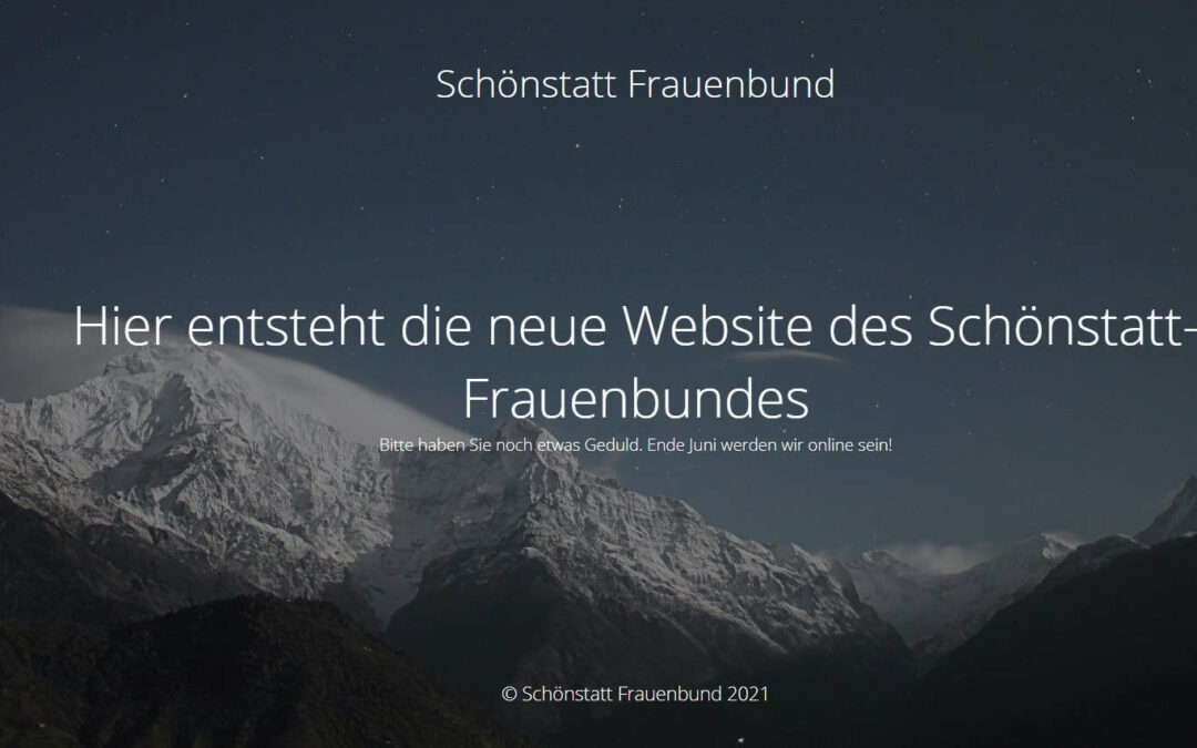 Neue Homepage geht online